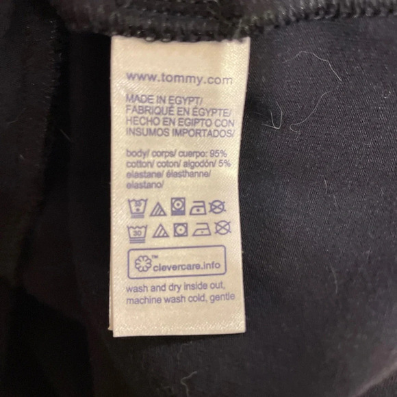 Tommy Hilfiger Dark Blue Short Sleeve Tee Men’s Size XL - Picture 3 of 3